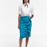 Side Ruffle Skirt
