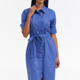 Tulip Hem Shirt Dress