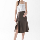 Side Ruffle Skirt