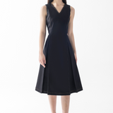 Denim Topstitch Dress