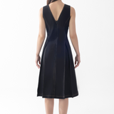 Denim Topstitch Dress